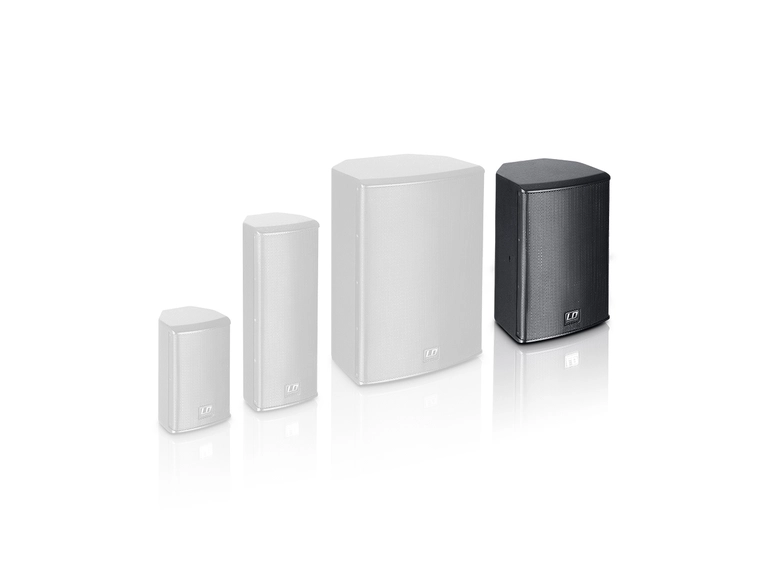 LD Systems SAT 62 G2 - 6.5" Installation Passive Installation Monitor - black 